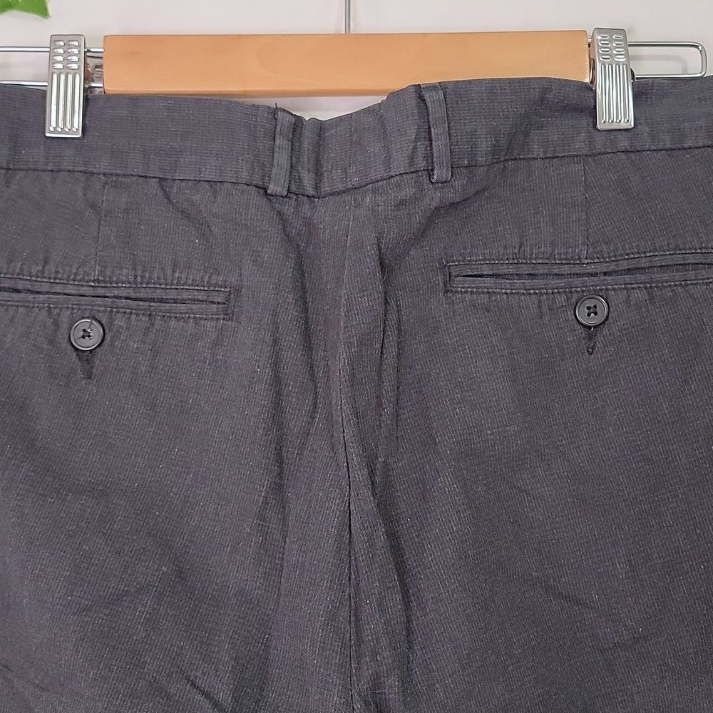 Gap. Dress Pants. Charcoal. Size 33X32. EUC - Picture 5 of 7